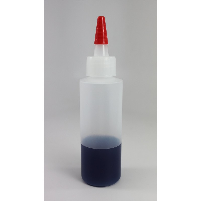 Pinnacle Mercantile (8-Pack 4 Oz Plastic Squeeze Bottles Long Red