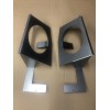 ClassicParts4U 1972-1993 Dodge Truck Cab Corner 6x9 Speaker Brackets
