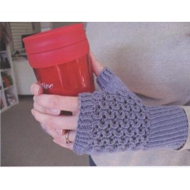 Creative Yarns Beverly Mitts -Jean Riedlinger Creative Yarns Knitting Pattern Fingerless Gloves