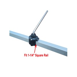 Brocraft Marine Gas Grill Mount for Pontoon Boat/Gas Grill Mount for Square Mount/Gas Grill Mount for All Magma Marine Kettles Grill