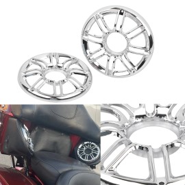 Unbranded ABS Rear Speaker Trim Covesr For Harley 98-13 Touring Electra Glide FLHTC FLHTCU