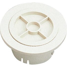 World PC (ABS plastic) Cooler Cap φ3.9 inches (100 mm), Off-White WPC-100OW