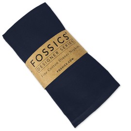 FOSSICS Designer Cloth Napkins, 12-Pack | 20 x 20 inches