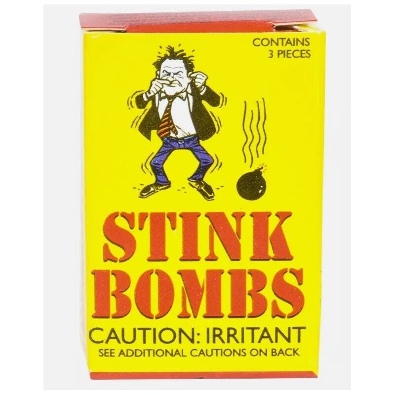 The Gag 36 Stink Bombs - Glass Vials Rotten Eggs