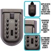 UK Security Supplies - Push Button Wall Mounted Key Safe