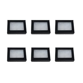 6 Pack of 3.5 x 2 x 0.75 Riker Display Case Mount Box for Collectibles and Artifcats