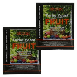 Alcotec 2x Distiller’s Yeast Fruit with Enzyme 60g 25L