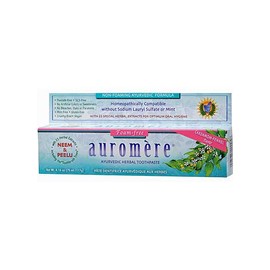 Auromere Ayurvedic Herbal Cardamom Fennel Toothpaste 117g