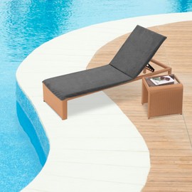 JEMIDI Sun Lounger Towel - Soft Terry Cloth Cover for Sunbed Beach Loungers Sunbathing - Beach and Holiday Accessory - 75cm x 200cm