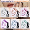Kit cat eye gel polish,6 Brillo colores Esmalte ojo de