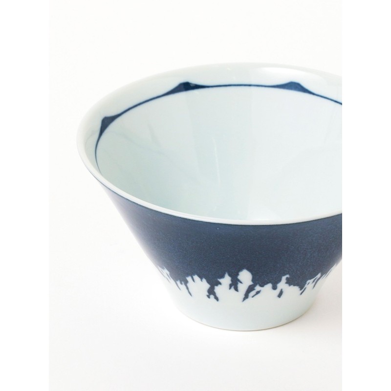 Beams Japan Kitchen Utensils, Bespoke Fuji Rice Bowl, Medium, Navy,