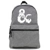 LOGOVISION Dungeons and Dragons Ampersand Lightweight Backpack for Work School