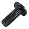 sourcing map M6 x 19mm Cage Nuts and Screws Carbon