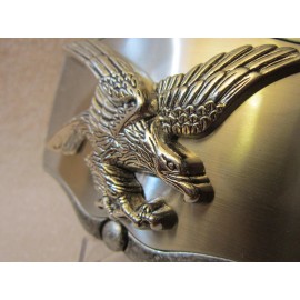 Unbranded NEW AMERICAN BALD EAGLE BELT BUCKLE 4.0 X 2.750 POLISHED METAL VIC-THOR1