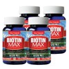 통라이프 () 비오틴맥스(500mg x 60캡슐x2개월) 4병 Tong Life Biotin Max (500mg x 60 Capsules x 2 Months) 4 Bottles