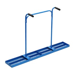 Bon 82-791 Round Hole Concrete Tamper 36" x 6 1/2" Reinforced Grill Tamper with Rubber Grip Handle