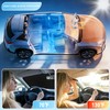 SLOGENTO Custom Fit Windshield Sun Shade for Nissan Frontier 2022-2026,