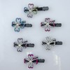 Cute Black Crystal Hair Clips Hairpins with a selection of