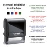 Trodat Printy, Personal Stamp with Desired Text and Logo Load,