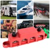 12V Power Distribution Block 250A Bus Bar with 4 x