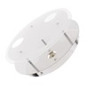 Ceiling Light Modern GU10 Bulb Socket Round Flush Mount Ceiling