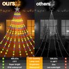 Outdoor Christmas Decoration Star Lights 480 LED Christmas Star Lights