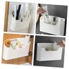 ABOOFAN 1Set Hanging Shower Basket Wall Mounted Sundry Container for