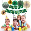 Joyeah Birthday Party Decorations, Happy Birthday Banner Bunting Hanging Paper