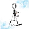 jojofuny Dimmable Tripod Stand Phone Holder for Live Streaming Video