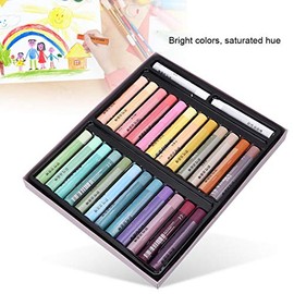 Set de 26 Pasteles al Óleo Suaves para Artistas, Crayones de Cera para Pintura y Dibujo, Kit de Arte Escolar para Niños y Adultos, Colores Brillantes 