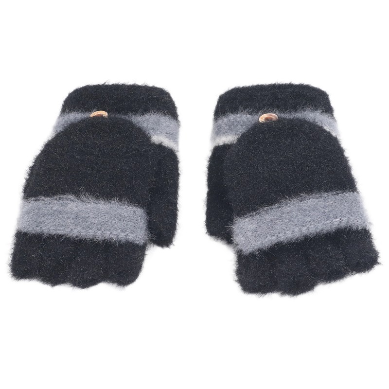 1 Pair USB Heated Gloves Half Finger Full Finger Double