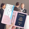 ACdream RFID Blocking Passport Holder Travel Wallet - Premium PU