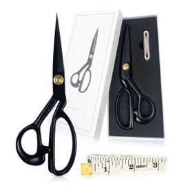 BOCHIKNOT Scissors Heavy Duty 8" - Sharp Fabric Scissors for Professional - Sewing Scissors Fabric Shears for Cutting - Tailor Scissors - Leather Scissors - Heavy Duty Sharp Scissors Fabric Cutting