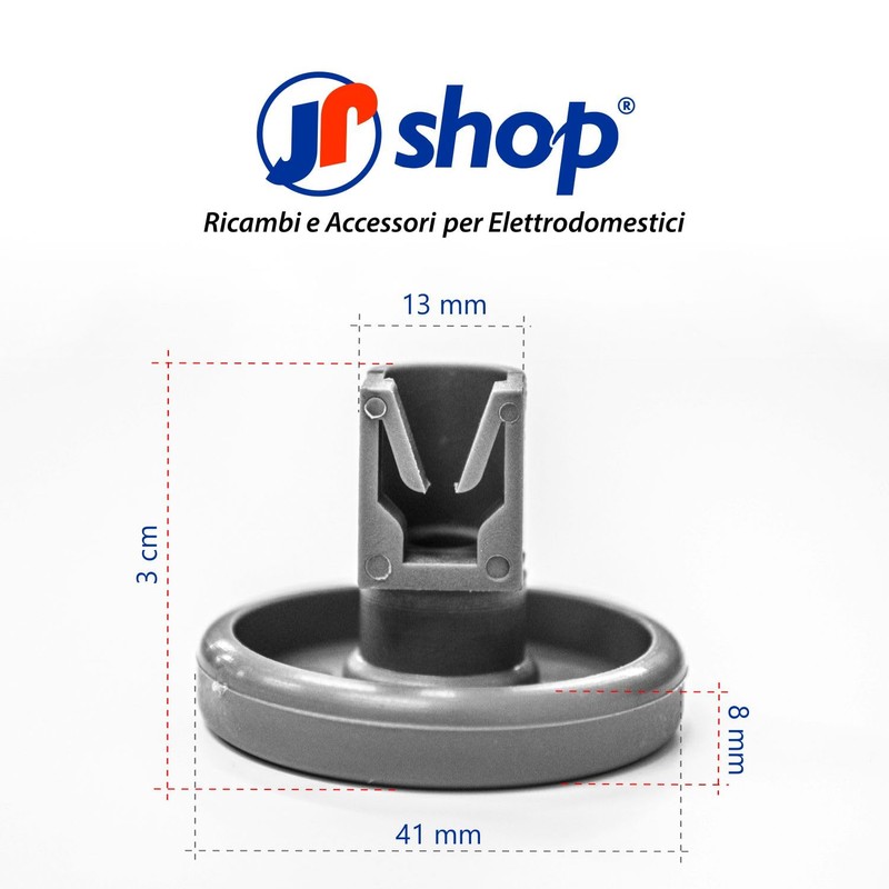 JPshop - Dishwasher Upper Basket & Lower Basket Wheels Set