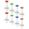 MZsplus Golf Tees, Set of 8, Adjustable, 5 Levels, Adjustable