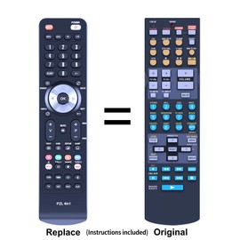 PZL New RAV250 WC55280 Replacement Remote Control for Yamaha Audio System RXV650 RXV557 RXV550 RXDV550 RAV252 RAV255 RAV251 RAV258 RXV657