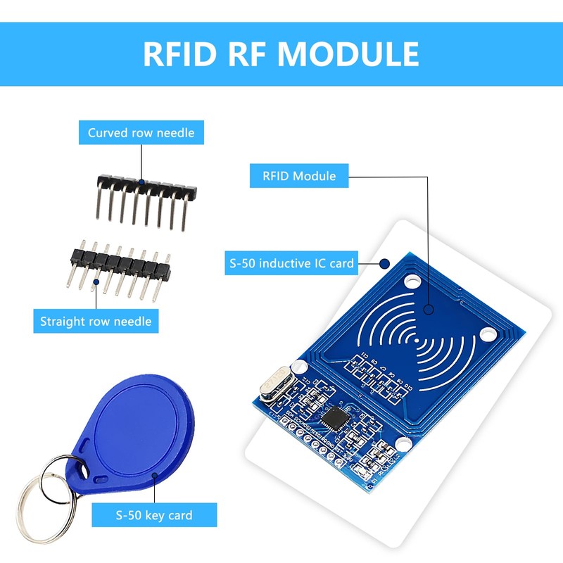 RFID Kit for Arduino, RFID IC Card Sensor Module with