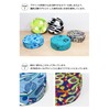 minimynimo 40 Round Floor Cushion Cover Nordic Green Blue (Bean