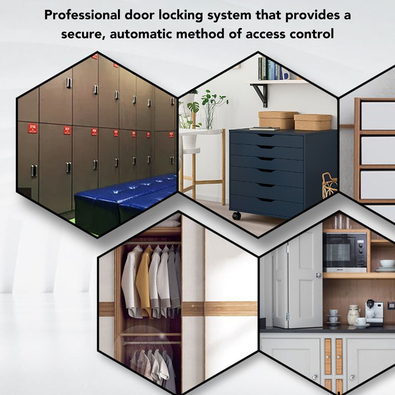 Electronic Cabinet Lock ABS Smart Digital Touch Keypad Coded Password