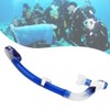 Whale Diving Breathing Tube Hose Professional Dry Underwater Snorkeling EquipmentBlue
