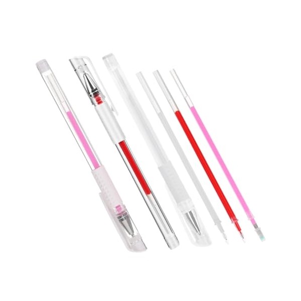 COHEALI 1set Professional Eyebrow Pens Colors Replacement Tips for Eyebrow