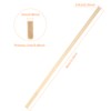 100 PCS Bamboo Sticks, 11.8 Inch Natural Bamboo Craft Sticks