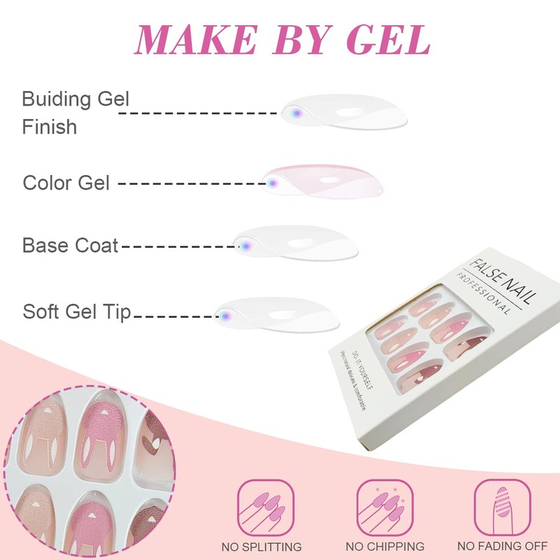 Easter Cute Press On Nail Fake Nails