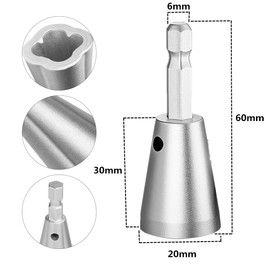 Wire Twisting Tool,Wire Twister Wire Connector,New Wire Twister Tool for Drill,Wire Nut Twister,Wire Stripping and Twisting Tool for Power Drill,Cable Quick Stripping Wire(2PCS)