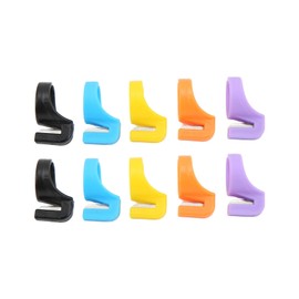 Anillos de Costura de Dedal de Plástico, 10 Uds., Herramienta de Bricolaje de Corte de Dedo de Línea de Despliegue Automático para Hilo de Hilo