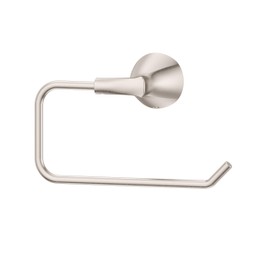 Pfister Willa Towel Ring, Hand Towel Holder for Bathroom, Wall-Mounted, Screw-In, Brushed Nickel Finish, BRBWLL0K