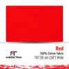 Fashion Track Red Fabric Cotton by The Metre UK -