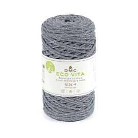 DMC - Eco Vita Metallic | Recycled Cotton Yarn - Plant Label | 250g - 200m - 6 Colours
