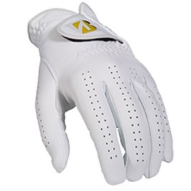 Bridgestone Golf Men's Tour Premium Glove, White, Left Hand, Medium