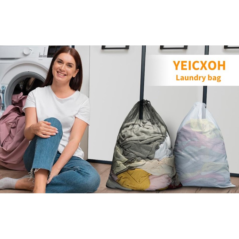 Large Laundry Net 60 x 90 cm Heavy Duty with